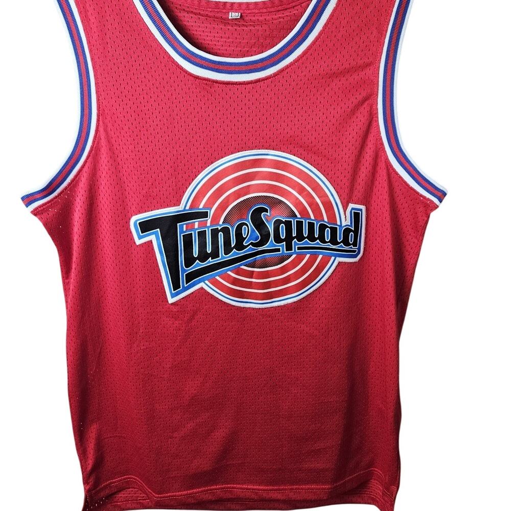 VINTAGE 1996 Space Jam Jersey Michael Jordan #23 Red Sewn Stitched Sz S OG Rare